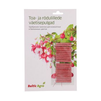 Toa-ja rõdulillede väetisepulgad 20 tk