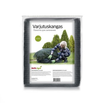 Varjutus- ja tuuletõkkekangas 1,5 x 10 m, 15 m², 60%