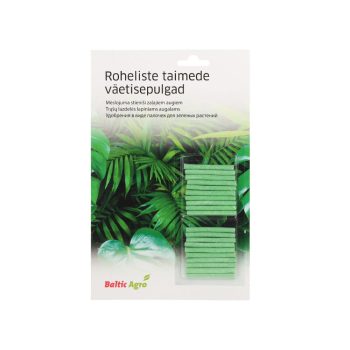 Roheliste taimede väetisepulgad 20 tk