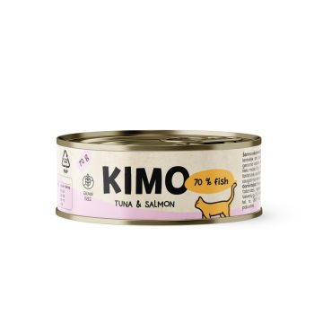 Kimo Tuna & Salmon konserv kassidele 70g
