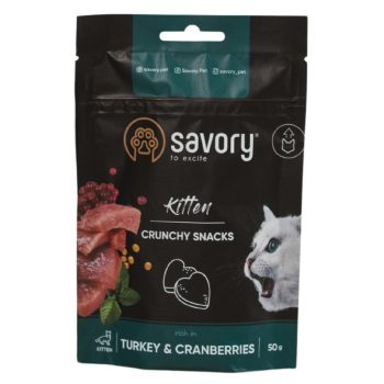 Savory maiused kassipoegadele Turkey&Cranberries 50g