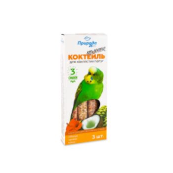 Priroda teraviljapulk papagoidele Cocktail 90g