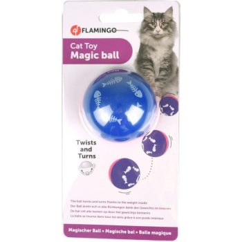 Flamingo mänguasi kassile Magic Ball ø 6cm