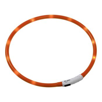 FLMG turvakaelarihm „Visio Light Basic” LED-valgustusega, oranž, 20-70cm 64904