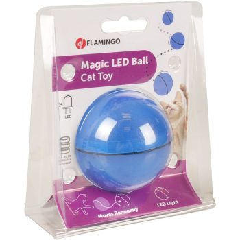 Flamingo Magic LED pall kassidele sinine 6,5cm