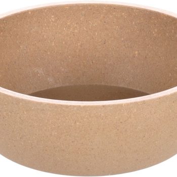 Flamingo libisemisvastase põhjaga bambusest kauss lemmikloomale ø 14cm - 450ml