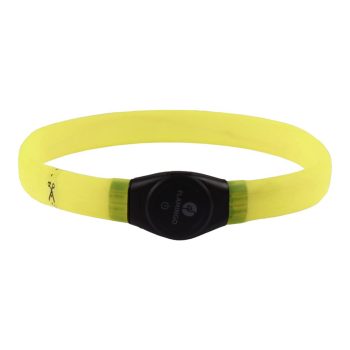 FLMG turvakaelarihm „Visio Light Jumbo” LED-valgustusega, kollane, 33-64cm x 25mm 519764
