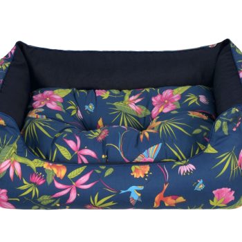 Cazo Soft Bed Cotton Flower pesa koertele 95x75 cm