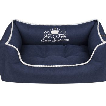 Cazo Soft Bed Royal Line Navy pesa koertele 75x60 cm