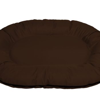 Cazo Oval Bed pruun pesa koertele 75x100x15 cm