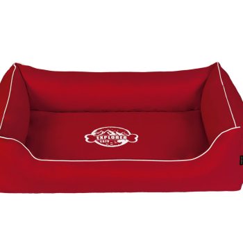 Cazo Outdoor Bed Maxy punane pesa koertele 80x65 cm