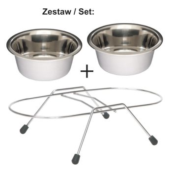 Barry King 2x metallkausid statiivil 2,8L