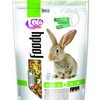 LoLo Pets Foody täissööt jänestele 600g