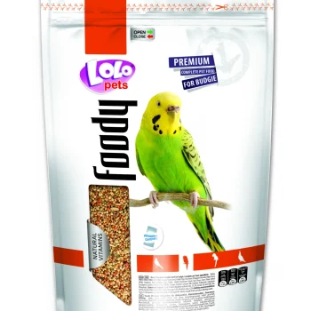 LoLo Pets Foody täissööt viirpapagoidele 600g