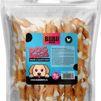 Bubu Pets koeramaius kaltsiumikondid kanaga 500g