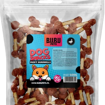 Bubu Pets koeramaius hantlid pardiga 500g