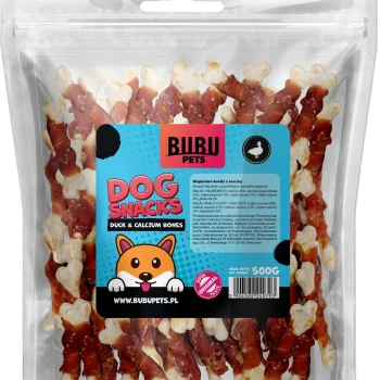 Bubu Pets koeramaius kaltsiumikondid pardiga 500g