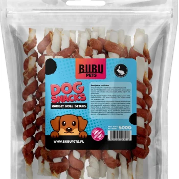 Bubu Pets koeramaius jäneseliharullid 500g