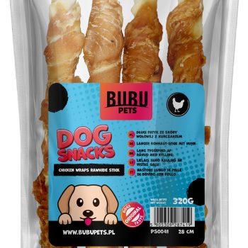 Bubu Pets koeramaius pikad toornahapulgad kanaga 28cm 320g