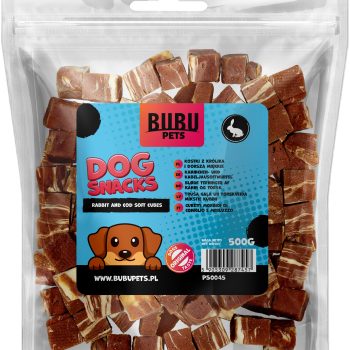 Bubu Pets koeramaius küüliku- ja tursakuubikud 500g