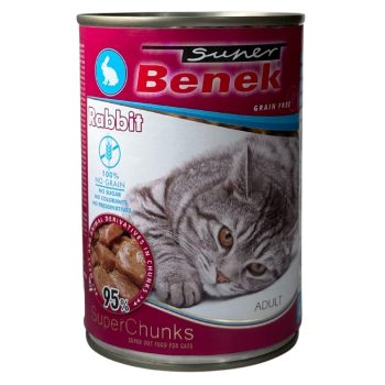 Super Benek küülikulihaga konserv, tükid kastmes 415g