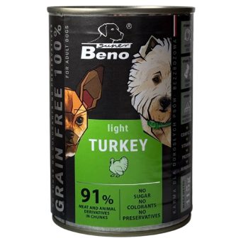 Super Beno kalkunilihaga konserv, tükid kastmes 415g