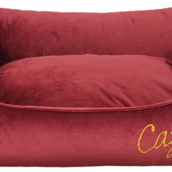 Cazo Soft Bed Milan punane pesa koertele 93x72 cm