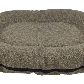 Cazo Oval Bed Luna beež pesa koertele 75x100x15 cm