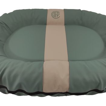 Cazo Oval Bed Oslo roheline pesa koertele 45x65x9 cm