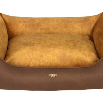 Cazo Soft Bed Velvet Gold pesa koertele 93x72 cm