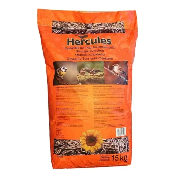 Päevalilleseemned lindudele 15 kg Hercules triibuline