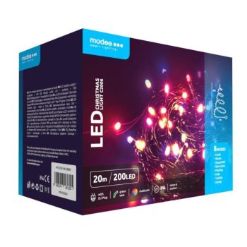 LED-valguskett Modee C2006 200LED/20m, 3,6W, RGB, 230V