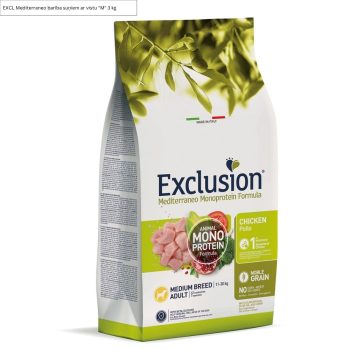 EXCL Mediterraneo adult chicken medium breed 3kg