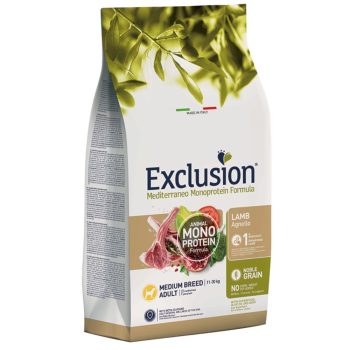 EXCL Mediterraneo adult lamb medium breed 3kg