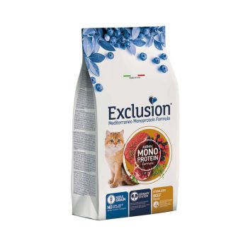 EXCL Mediterraneo sterilized cat beef 12kg