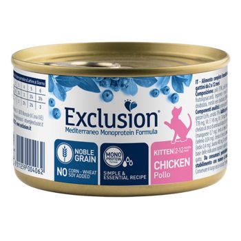 EXCL Mediterraneo konserv kassipoegadele Chicken 85g