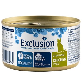 EXCL Mediterraneo konserv steriliseeritud kassidele Chicken 85g