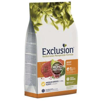 EXCL Mediterraneo puppy beef medium breed 3kg