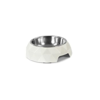 Record valge melamiinist alusega kauss koerale ø 14cm - 160ml