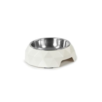 Record valge melamiinist alusega kauss koerale ø 18cm - 350ml