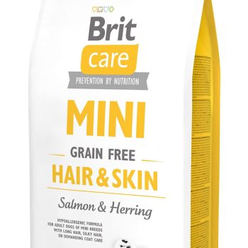 Brit Care Mini Hair & Skin teraviljavaba koeratoit 7 kg