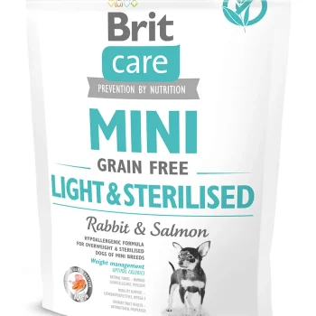 Brit Care Mini Light & Sterilised teraviljavaba koeratoit 400g