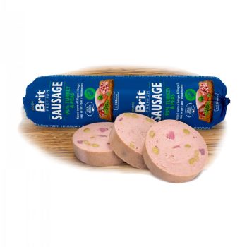 Brit Premium Turkey & Peas vorst koertele 800g