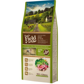 Sam's Field Adult Medium Beef & Veal koeratoit 13 kg