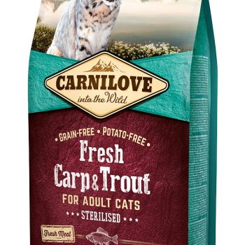 Carnilove Fresh Carp & Trout for Sterilised kassitoit 6 kg