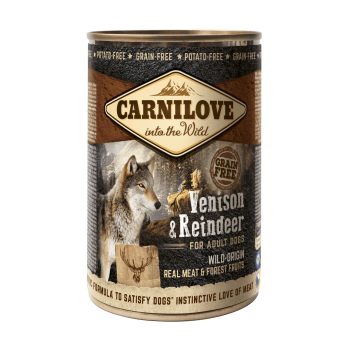 Carnilove Venison & Reindeer konserv koertele 400g