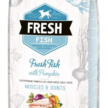Brit Fresh Fish & Pumpkin Adult Large Muscles & Joints koeratoit 12 kg