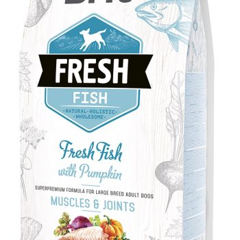 Brit Fresh Fish & Pumpkin Adult Large Muscles & Joints koeratoit 2,5 kg