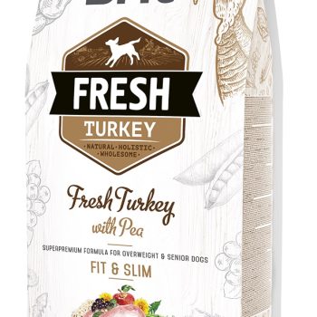 Brit Fresh Turkey & Pea Adult Fit & Slim koeratoit 2,5 kg