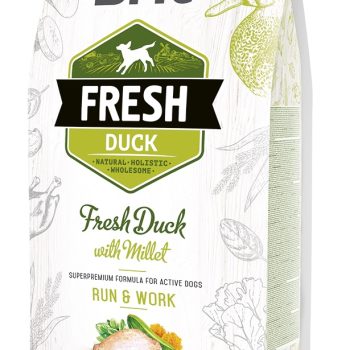 Brit Fresh Duck & Millet Adult Run & Work koeratoit 2,5 kg